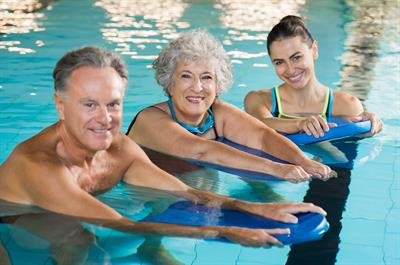 Natation en groupe
